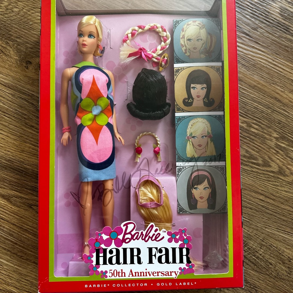 Autographed by Bill Greening - Barbie Hair Fair 50th Anniversary Set